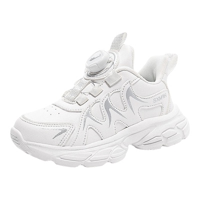 【专柜正品】儿童小白鞋