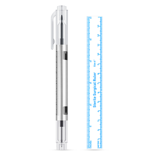 韩式半永久材料马克笔 双头定位笔定型眉形笔划线笔纹眉纹绣工具