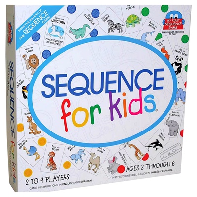 儿童益智玩具桌游英文动物游戏