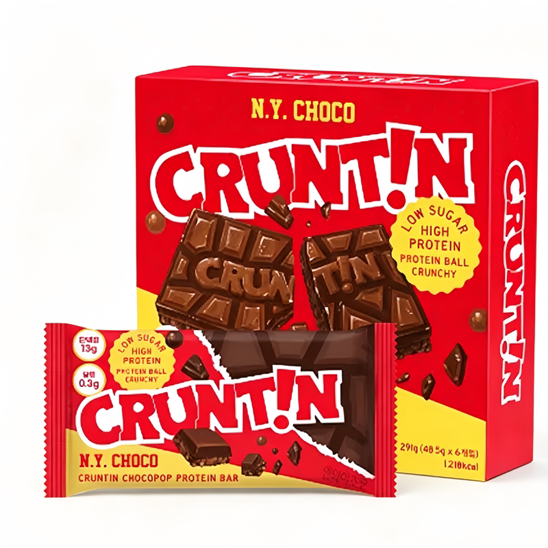 韩国直邮CRUNT!N高蛋白能量棒