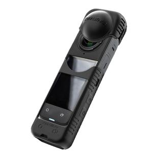 Sunnylife适用于影石Insta360 X5镜头屏幕硅胶套X4控温保护壳相机防刮摔防丢绳配件