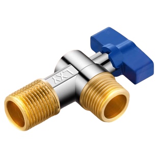 精铜大流量角阀球阀燃气热水器专用冷热水阀球芯球形全开关三角阀