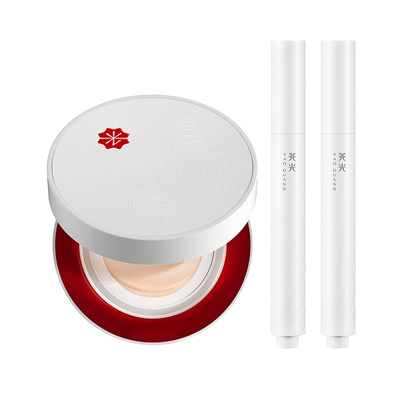 尧光水月光气垫遮瑕笔套组 10s成妆奢光无瑕