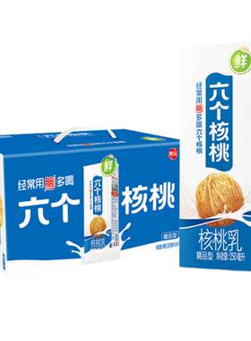 六个核桃精品型核桃乳整箱整箱