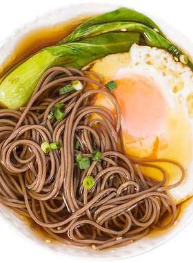 小鸡收腹健身理想主食荞麦龙须面