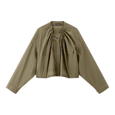 太平鸟商场同款轻薄工装短款上衣