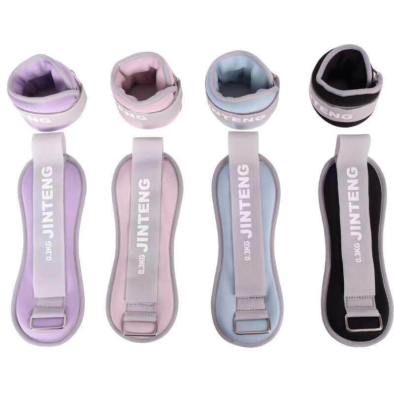 运动负重跑步训练学生家用脚踝隐形腿部手腕运动男女沙包绑腿可调