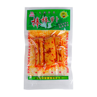 湖南向东棒棒萝卜条山剁椒脆萝卜干香辣下饭小菜咸菜开胃儿时零食