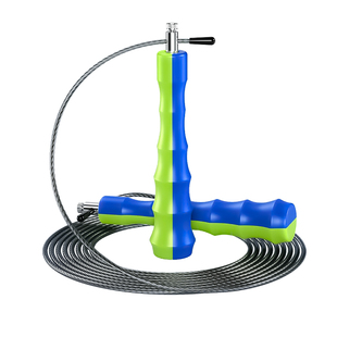 跳绳竞速比赛专业双摇轴承轻便儿童小学生中考专用超轻细钢丝绳