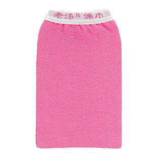 老汤搓澡巾女士不疼单层薄款磨砂手套强力搓泥搓灰搓背洗澡巾包邮