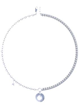 XYRAY 项链女高级感轻奢小众配饰锁骨链颈链星球飞碟2025新款