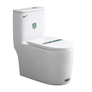 新款陶瓷马桶连体式坐便器家用节水防堵大管道落地式