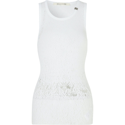 1017 ALYX 9SM 早春女带缀饰仿旧针织坦克背心马甲