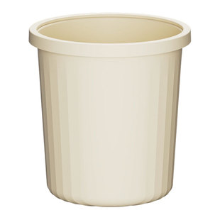 垃圾桶家用圆形无盖高颜值厨房卫生间卧室厕所办公室大号放纸篓筒