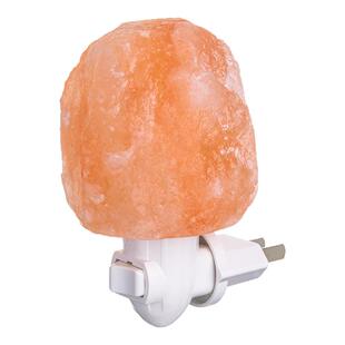 喜马拉雅天然水晶盐灯插电壁灯小夜灯海岩石招财暖色长明灯床头灯