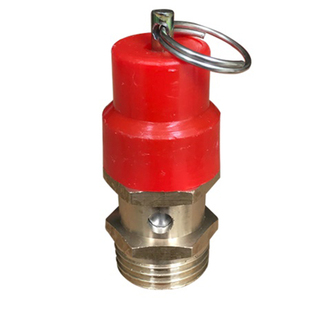 弹簧式气泵空压机配件2分4分安全阀泄压阀8/12kg排气阀1.05安全阀