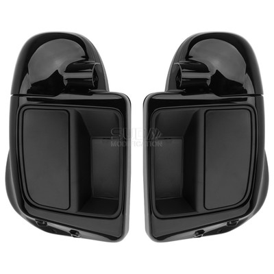 摩托车哈雷1420滑翔街道黑前