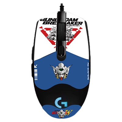 罗技G102二代有线游戏鼠标 耿鬼高达马里奥电竞机械电脑RGB宏编程