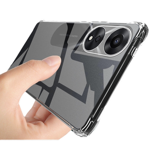 UFToppoA58手机壳A58x新款OPPO防摔opa585g保护套opρoa全包PHJ110透明oppa58ⅹ外壳oppophj男5G女0ppo58xopp