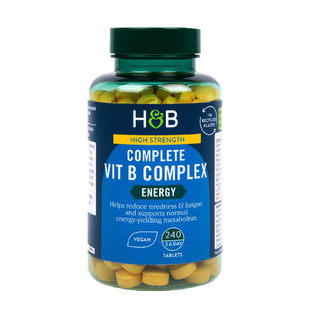 27年8月英国HB荷柏瑞高强度维生素B群含VB B12B6B12B族240片