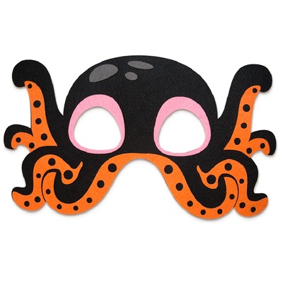 斯派米海洋动物面具儿童可爱卡通