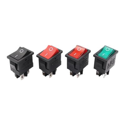 船型开关电源翘板按键带灯220v