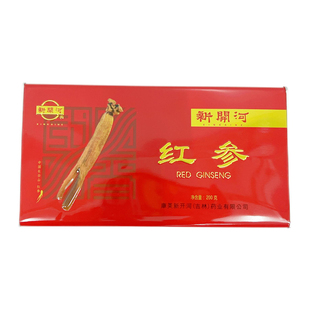 康美新开河红参40条200g中药饮片大补元气复脉固脱气血双补强免疫