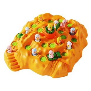 儿童过家家兔子陷阱益智玩具男孩3-6岁闯关桌游思维训练9生日礼物