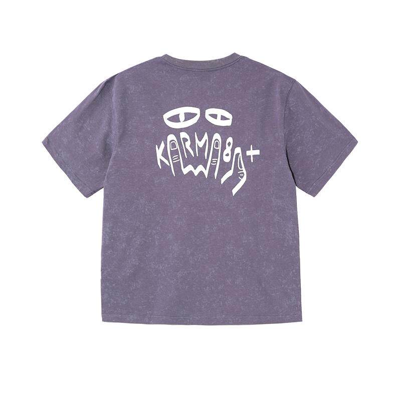 Karma8a+ Grade Changed系列法国品牌经典Logo印花攀岩Tee
