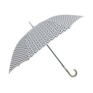 敲美奶昔粉少女心韩国原宿ins三色堇长柄雨伞自动抗风直杆外贸伞