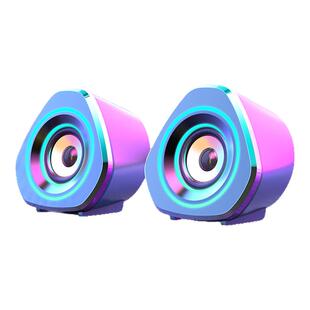桌面台式电脑音响家用有线笔记本低音炮迷你小音箱USB接口蓝牙5.0