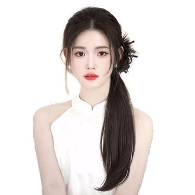 phaeton中式低马尾氛围感1秒佩戴