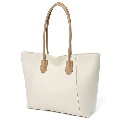 真皮托特包女2025新款时尚大容量