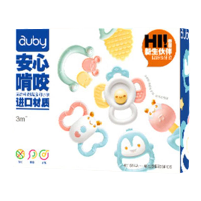 婴儿玩具早教澳贝摇铃新生