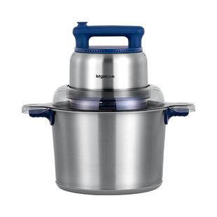 力果肉丸打浆机新款商用大功率电动绞肉和面蒜泥肉泥大容量搅馅机