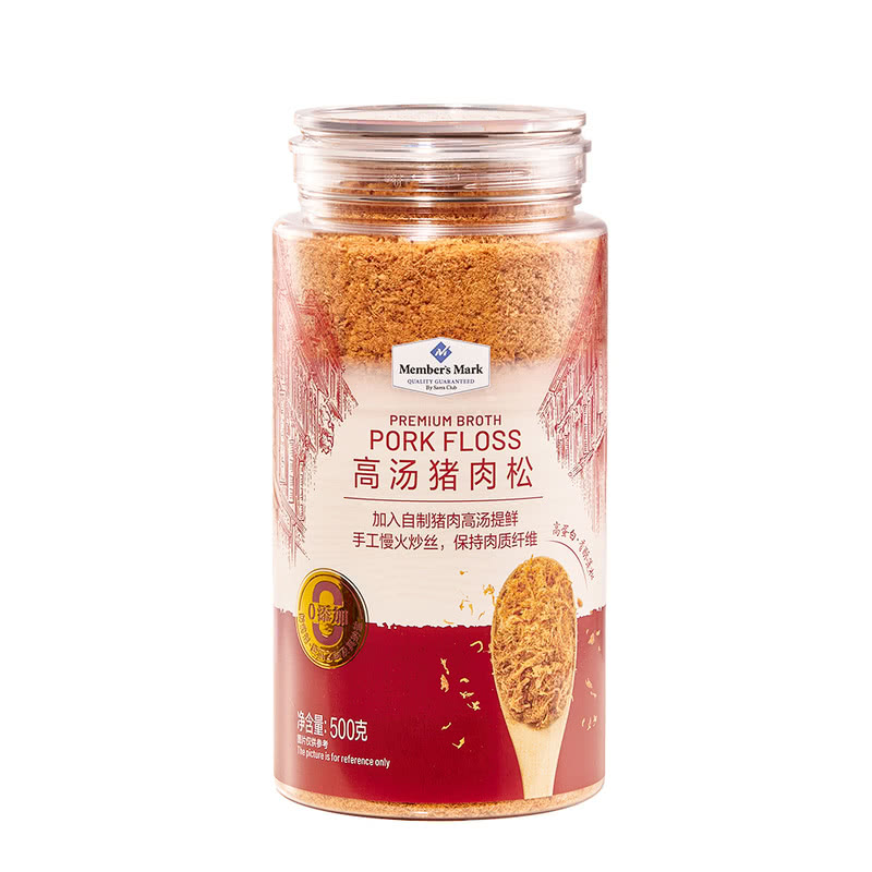 山姆超市高汤猪肉松500g