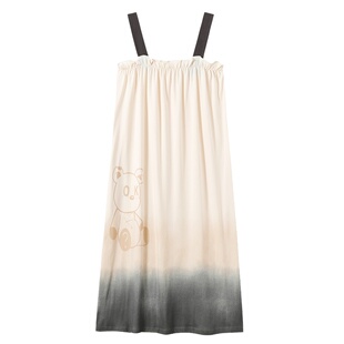 浪莎睡裙夏季女款纯棉大码吊带甜美可爱2026年新款夏款睡衣连衣裙