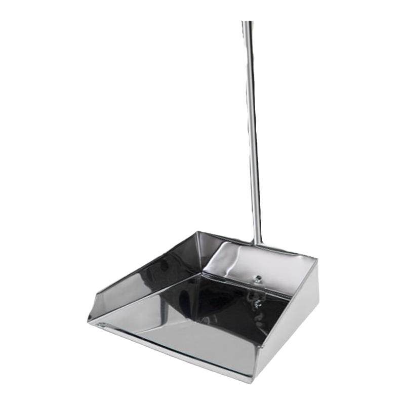 不锈钢簸箕家用箕畚箕铲子撮子加厚垃圾铲铁畚斗扫帚笤帚室内户外