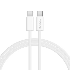 罗马仕适用苹果15充电线iPhone16promax充电器线usbc双typec数据线iPad双头PD60W快充CtoC平板手机笔记本