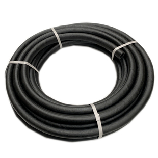 高压橡胶水管防爆耐高温软管三胶两线管夹布黑胶管耐热强力编织管