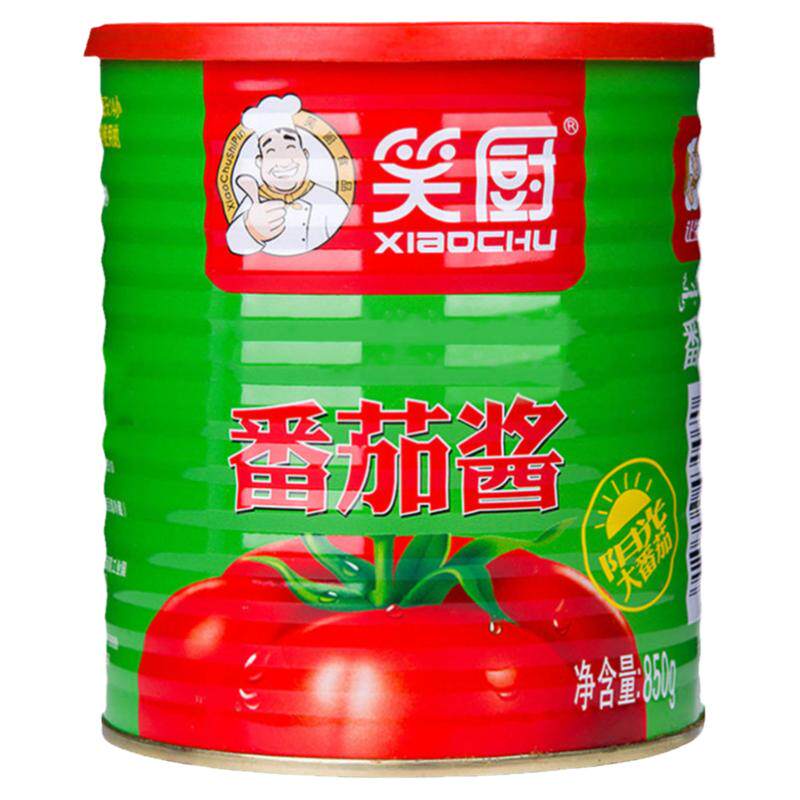 笑厨番茄酱850g大容量0脂肪0添加