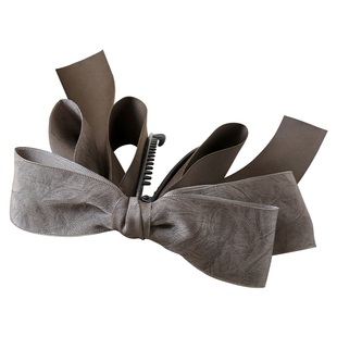 【书艺】新中式飘带高马尾香蕉夹竖夹简约百搭发夹发卡夹子头饰新