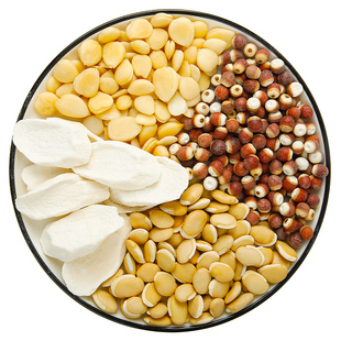 新四神汤许尤佳山药白扁豆芡实杏仁调理儿童健脾胃祛湿煲汤材料包