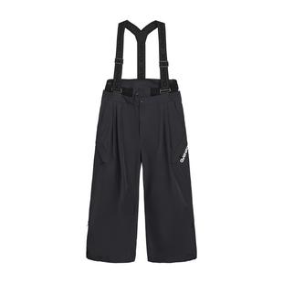 GAINAX专业3L滑雪裤大G防风防水透湿宽松单双板背带裤男女2526款