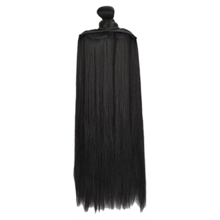 汉服头饰假发儿童男女款古风影视发髻丸子头古代侠女造型半头套