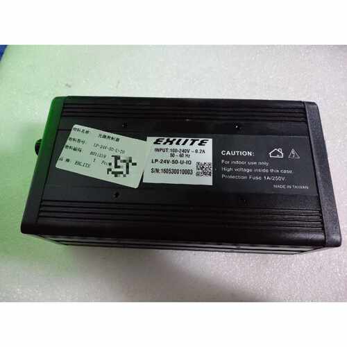 EHLITE光源控制器，型号LP-24V-50-U-I0，台