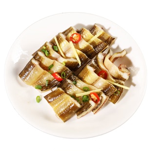 沙鳗鲞舟山鳗鱼干整条淡晒沙鳗干油鳗干油鳗鲞鱼干海鲜干货2斤