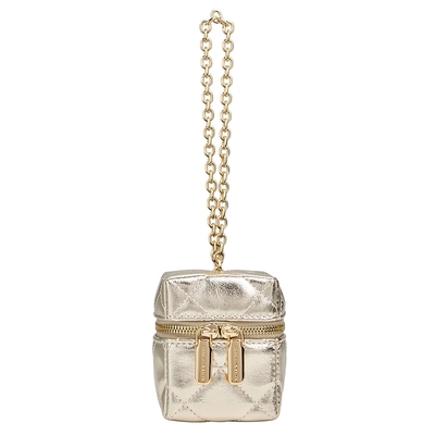 CHARLES&KEITH25冬新款CK6-40701607-A迷你菱格链条包斜挎骰子包