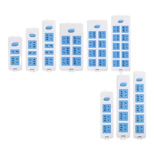 视贝插座插排插线板插板家用扦线板带线2M3M5米长线带开关6位扦座