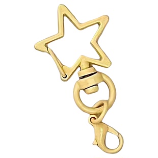 拼豆钥匙扣专用环圈龙虾扣diy配件挂件五角星星星挂扣材料包挂链